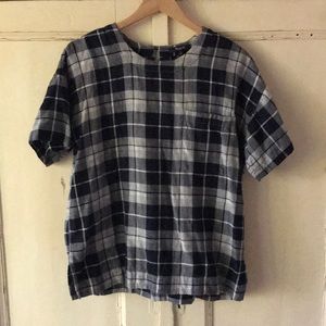 Madewell plaid shirt